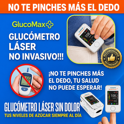 Monitor de glucemia sin pinchazos: rápido, sencillo y preciso